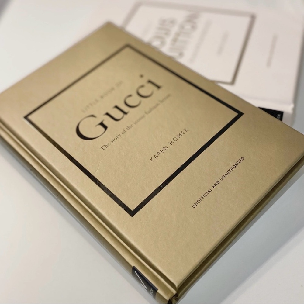 Gucci Little Book in Gold Cover